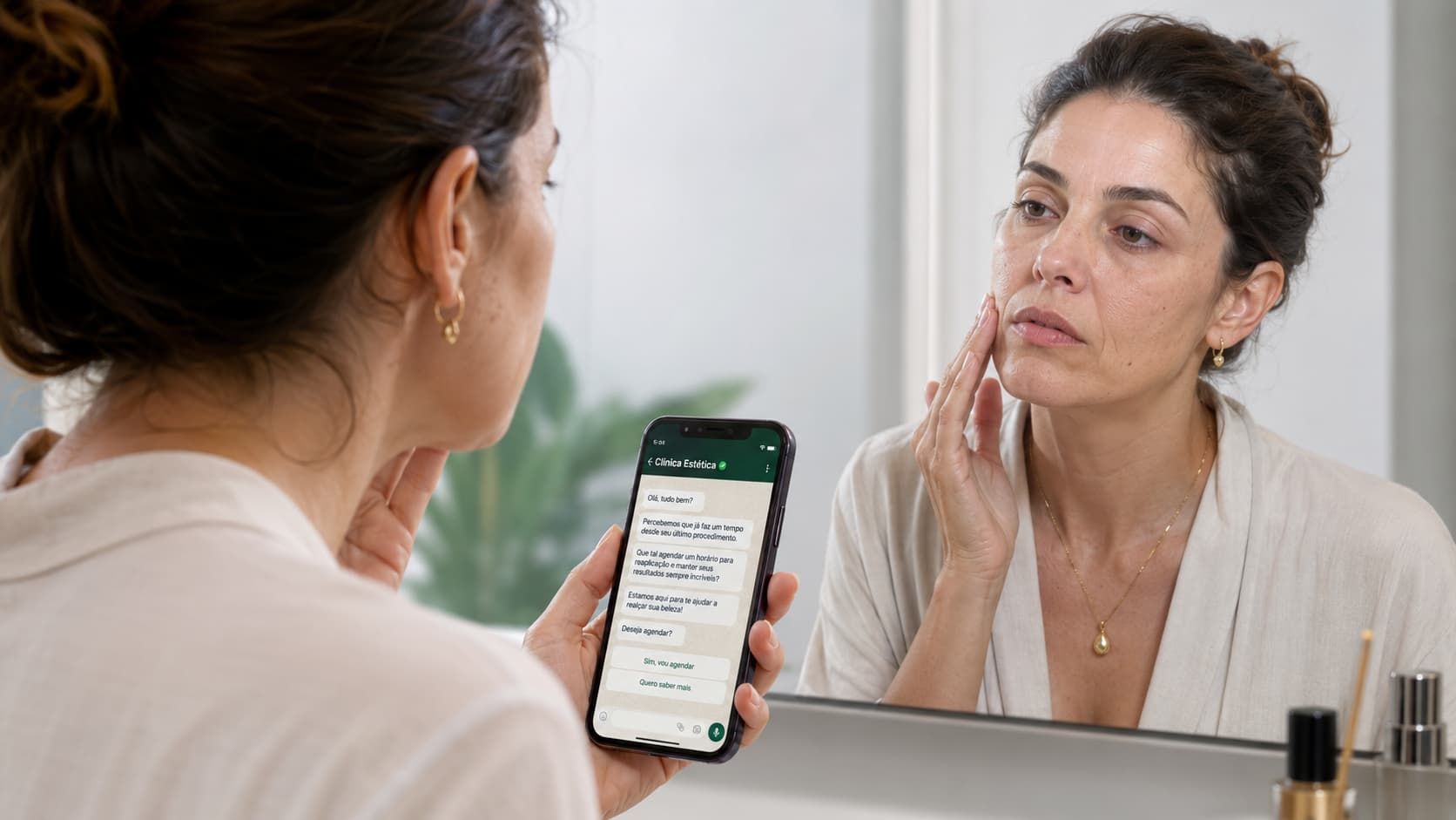 Como resgatar pacientes antigos da clínica de estética sem virar spam pra base toda